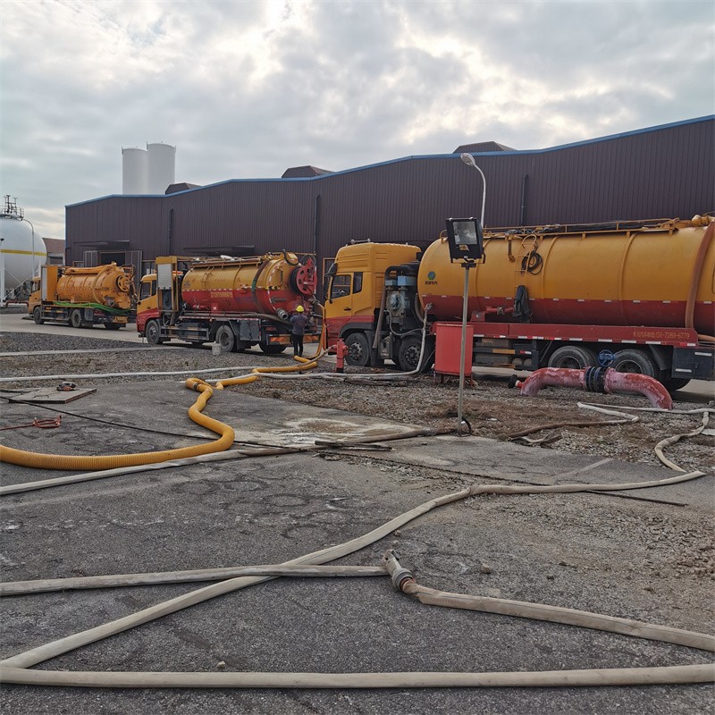 沙田污水池清理