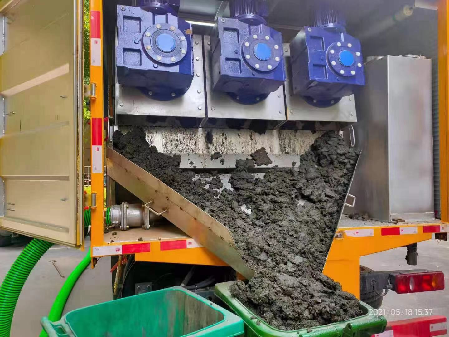 沙田化粪池清掏城市维护站-泥浆净化干湿分离处理